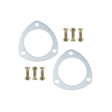 Mr Gasket 3 Diameter Triangle 3 Bolt 378 Circle 38 Hole Size Aluminum Set Of 2 7421G